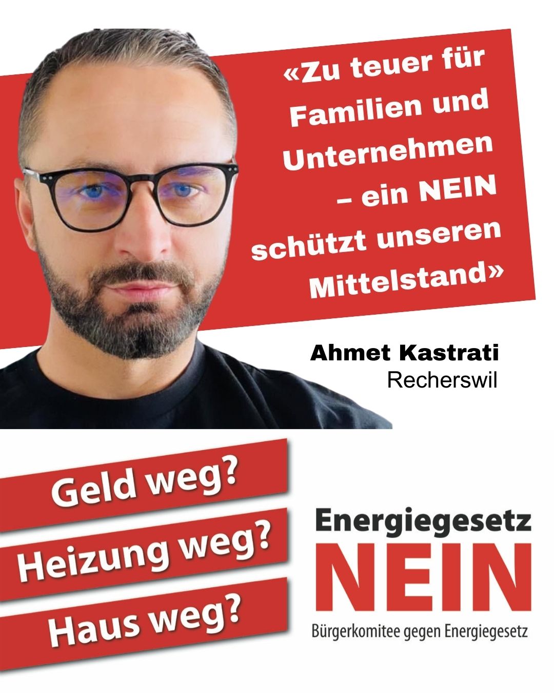 Kastrati Ahmet - Energiegesetz NEIN