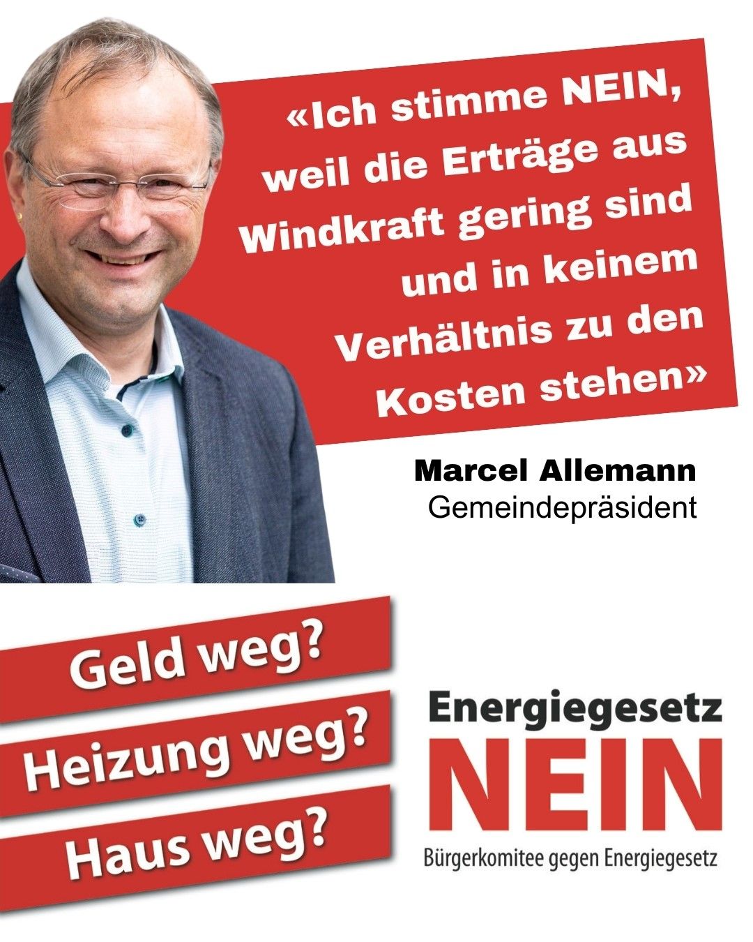Marcel Allemann - Energiegesetz NEIN